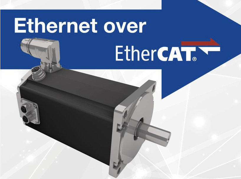 THANKS TO EOE WITH ETHERNET INTO THE ETHERCAT NETWORK